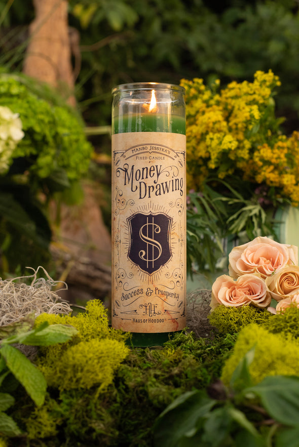 Money Drawing Fixed Candle