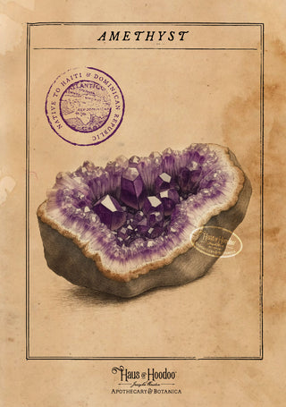 Amethyst - Native to Haiti and Dominican Republic