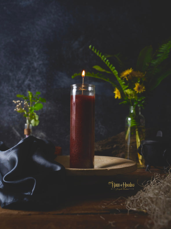 Brown 7 Day Candle