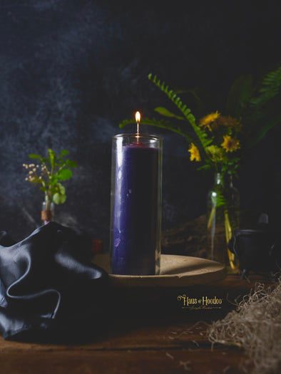 Purple Pull Out Candle