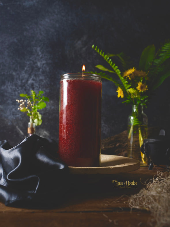 Red 14 Day Candle
