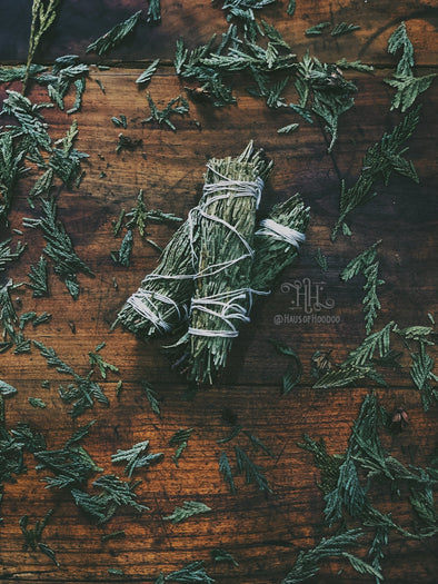 Cedar Herb Bundle