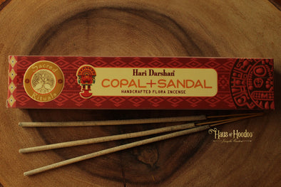 Hari Darshan Copal + Sandal Incense Sticks