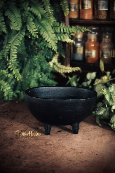 Large Oval Cast Iron Bowl