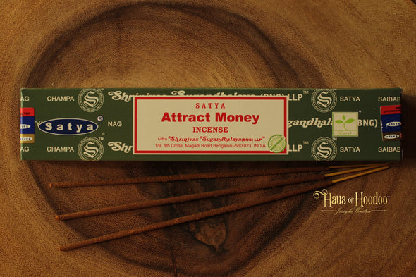 Satya Attract Money Incense Sticks