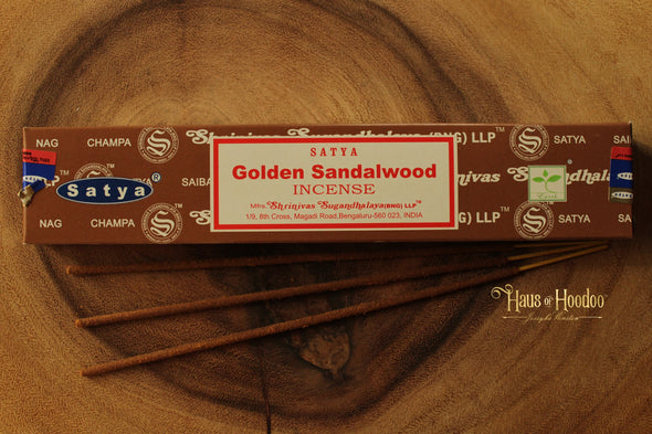 Satya Golden Sandalwood Incense Sticks