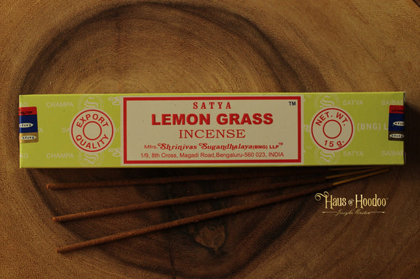 Satya Lemon Grass Incense Sticks