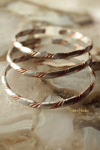 Silver & Copper "Protection" Bracelet