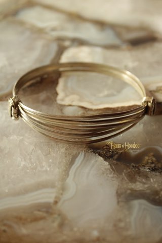 Silver Elephant Hair "Protection" Bracelet